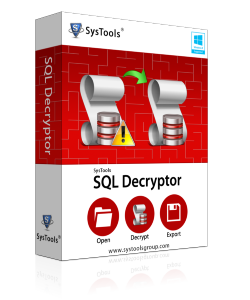 SQL decryption software