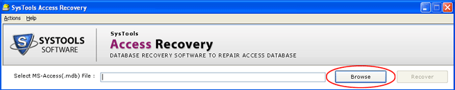 Browse the access file